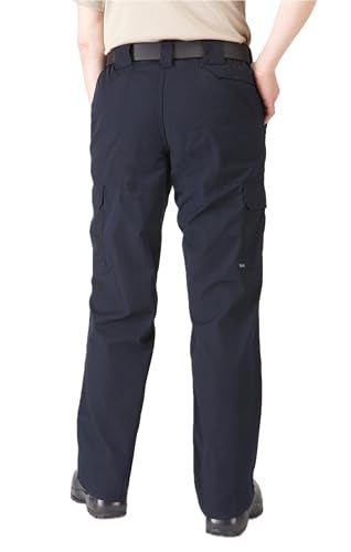 5.11 Tactical Women's Taclite Pro Ripstop Pants, Regular Fit, 8 Pockets, Style 64360, Dark Navy, Women's 8 Long - Image 3
