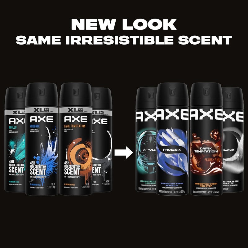 Axe 12 AXE بخاخ مزيل العرق Anit-Aerspirant (12X 150 مل/5.07 أونصة، امزجه مع الأنواع المتوفرة) - Image 5