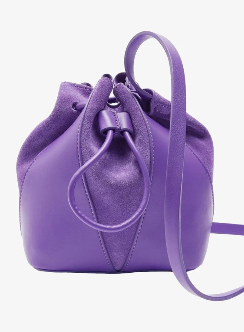 PARFOIS Bucket Bag With Leather S