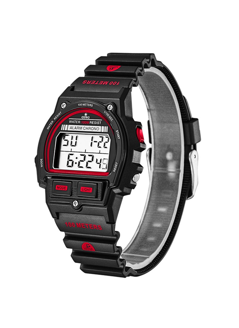 ASTRO - Kid's Unisex Digital Polyurethane Wrist Watch A23923-PPBBR - 44 Mm - Image 1