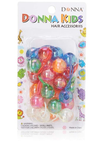 Donna Collection Kids Ponytail Balls 12 Count