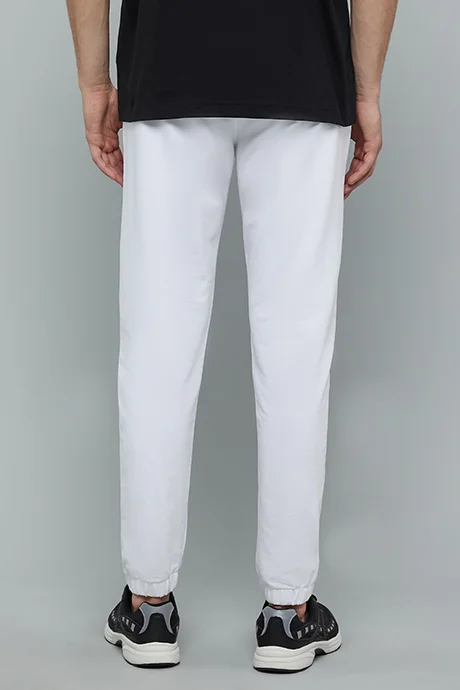 أر أند بي Solid Joggers with Drawstring Waist