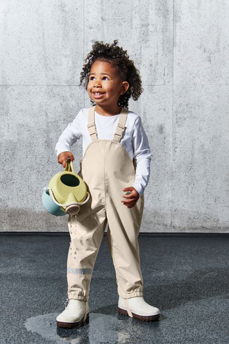 Tchibo Kids Boy Plain Rain Trouser, Beige - Image 1