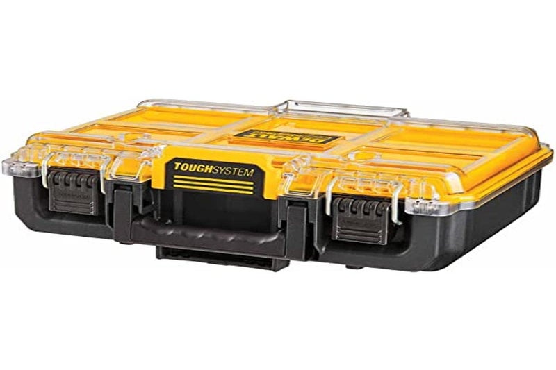 DEWALT DEWALT DWST833921 17kg TOUGHSYSTEM 20 Half Width Deep Organiser 262 x 127 x 365 cm  - Image 1