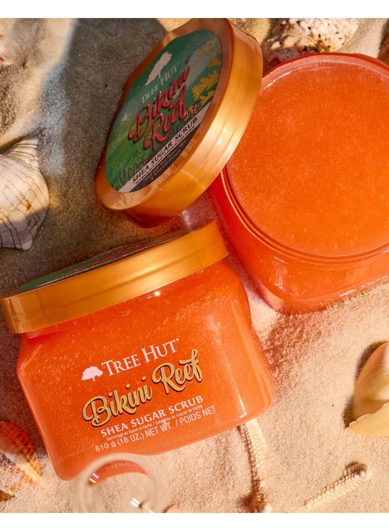 تري هت مقشر الجسم بيكيني ريف مع زبدة الشيا والسكر الطبيعي والزيوت العطرية | بشرة ناعمة ومتوهجة ورطبة | 510 جرام - Image 4