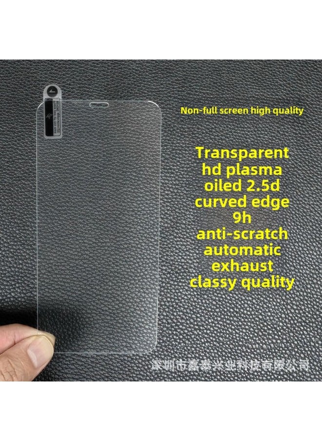 Generic - Suitable For Apple 16E Vacuum Plating Original Screen Film 16PROMAX Full Screen Reinforced Tempered Film 15PRO 14PLUS-Color:Non-full Screen High Aluminum Large Arc Edge-Size:Apple XSMAX/11PROMAX - Image 1