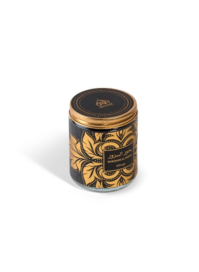 Al Hunaidi Perfumes Bakhoor Al Surur Bakhoor Floral Incense 125g - Image 4