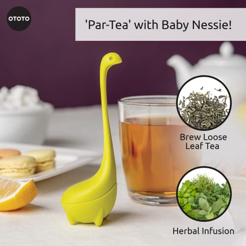 OTOTO Cute Tea Infuser - Loose Leaf Tea Steeper, Tea Accessories, Tea Diffusers for Loose Leaf Tea, Tea Strainers, Cute Gifts, Tea Gift Set, Kitchen Gifts, Cooking Gadgets - Image 3