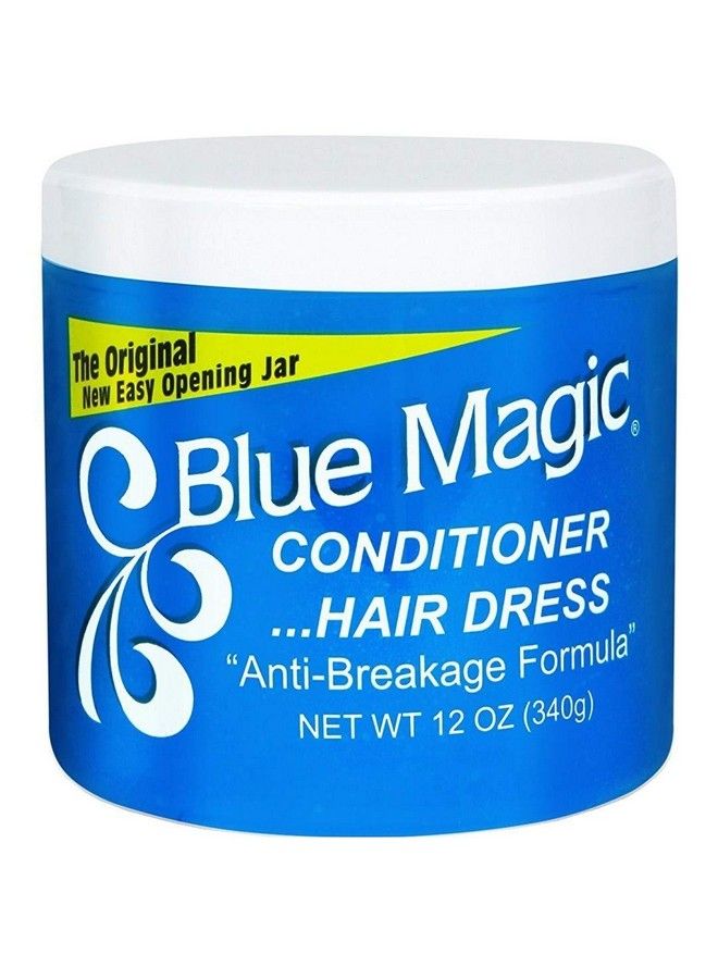 BLUE MAGIC بلسم تصفيف الشعر برطمان 12 أونصة (354 مل) (عبوتين) - Image 1
