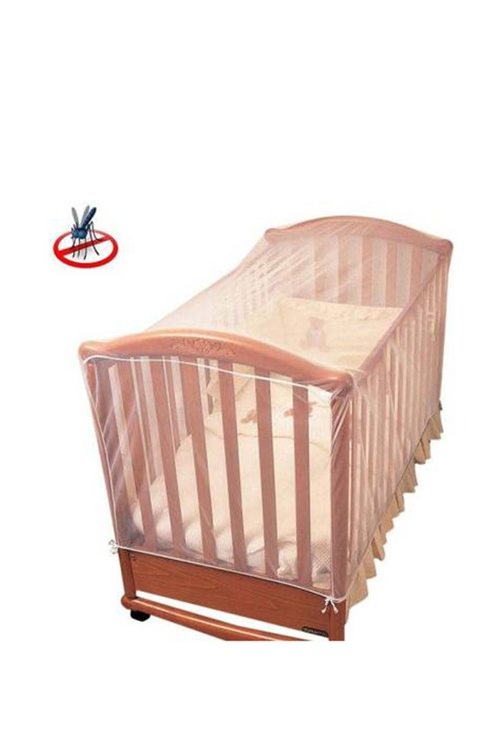 شبكة بعوض قابلة للتنفس لمهد الطفل، عالية الجودة وبأسعار معقولة، مادة تدوم طويلاً، تصميم حافة مرنة - Image 1