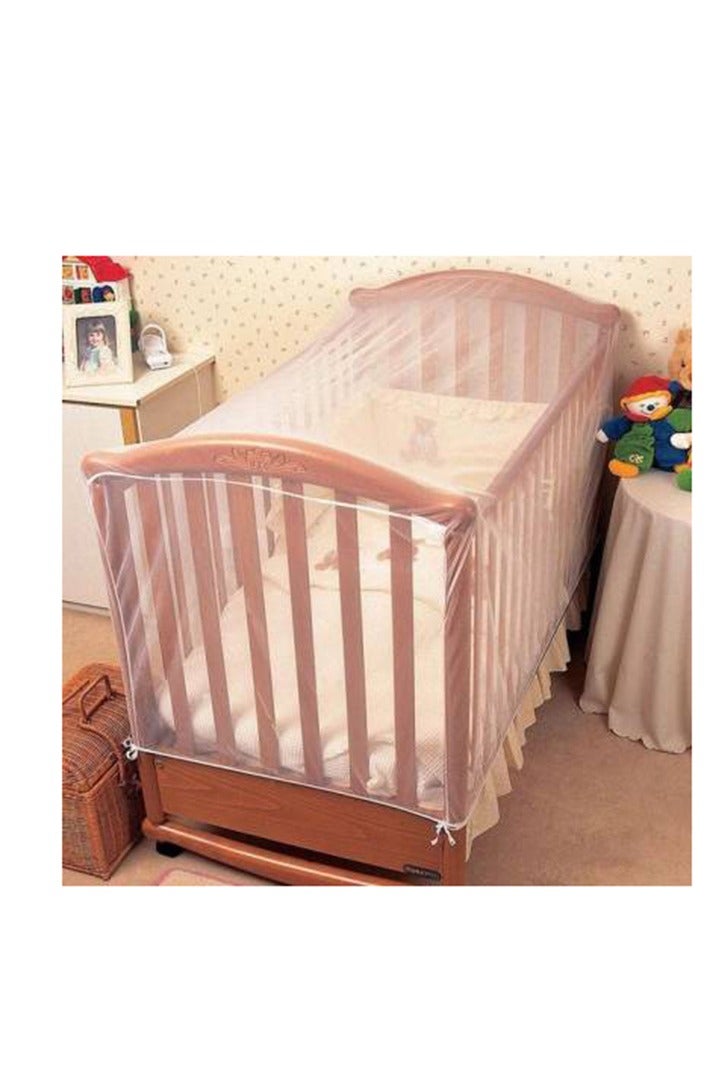 شبكة بعوض قابلة للتنفس لمهد الطفل، عالية الجودة وبأسعار معقولة، مادة تدوم طويلاً، تصميم حافة مرنة - Image 2