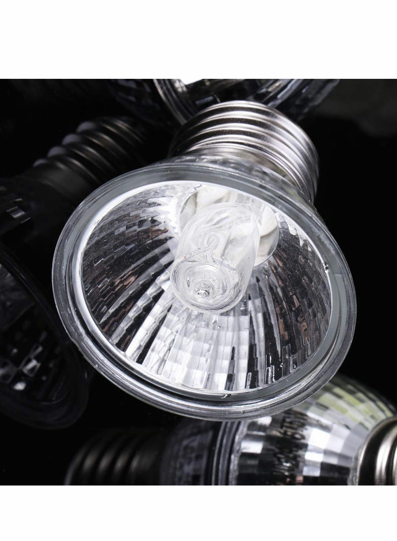 Excefore Reptile Lamp Bulb Turtle Basking Light Heating Sun for Lizard Snakes Spiders - Image 2