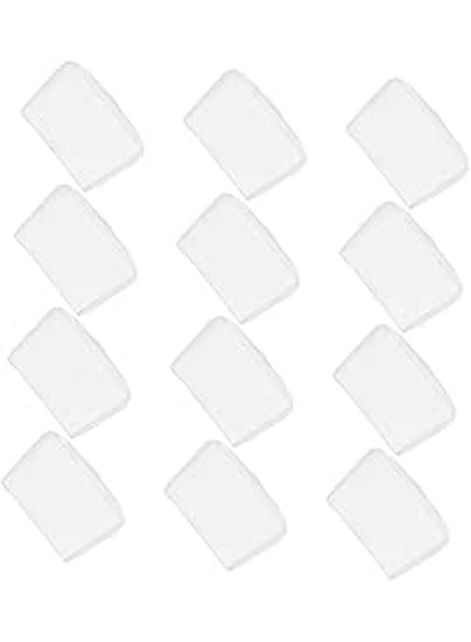 12 Pcs PVC Replacement Tips for Glass Pliers Enhanced Safety Precision Crafting - Image 1
