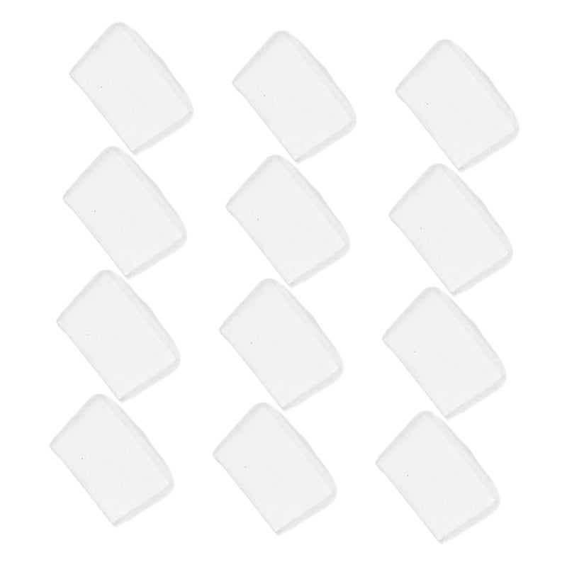 12 Pcs PVC Replacement Tips for Glass Pliers Enhanced Safety Precision Crafting - Image 2