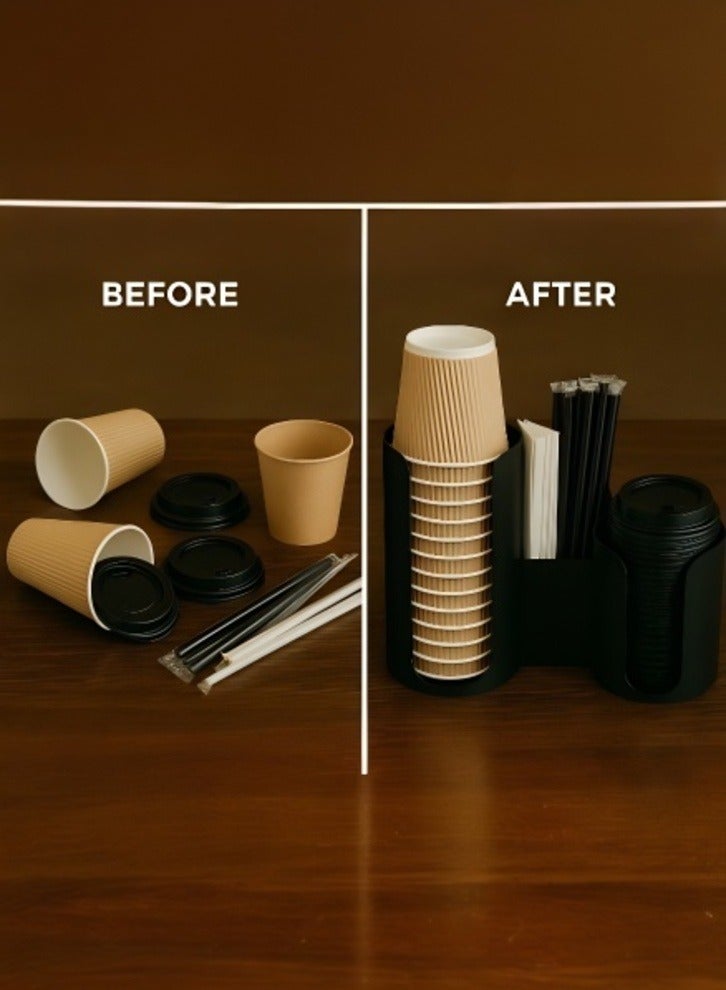 أخوة ثلاثي الأبعاد حامل اكواب محطة القهوة المحمولة – كل ما تحتاجه لتحضير قهوتك في أي مكان - Image 3