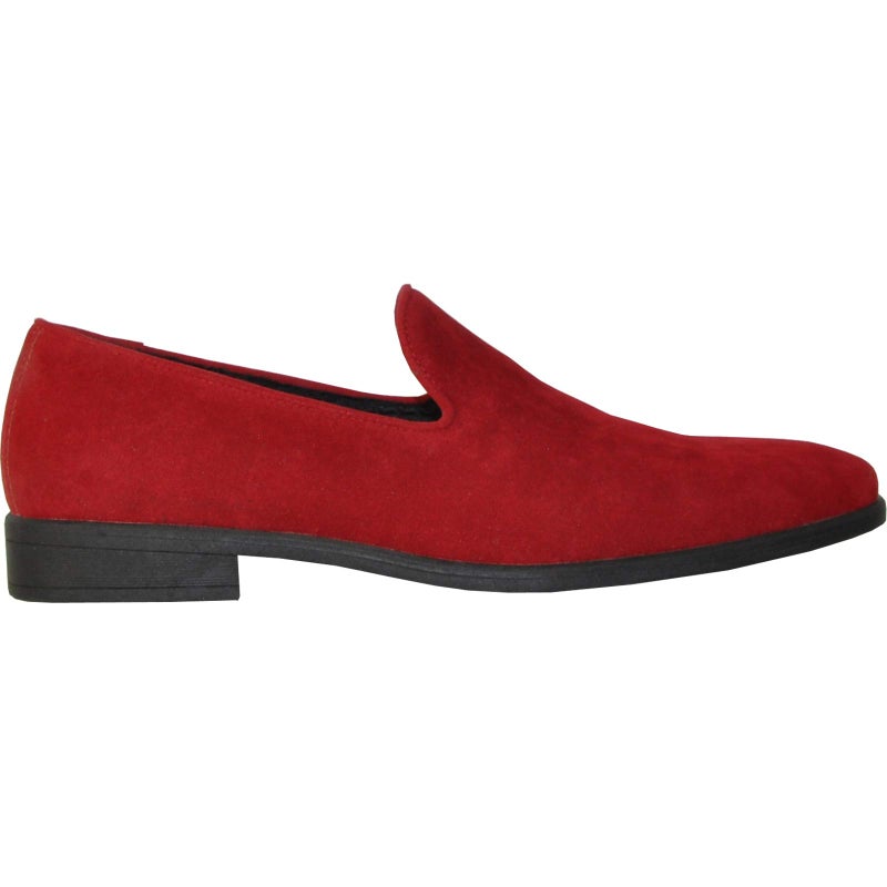VANGELO Men Dress Shoe King-5 Loafer Slip-on Formal Tuxedo for Prom Wedding Ortholite Insole Red Size 10M - Image 3
