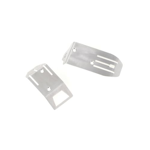 LCX Racing 1/14 RC Crawler Car Stainless Steel Chassis Guard Skid Plate Guard for Arrma 1/14 Truck Typhon Grom ARA2106, Upgrades Parts Accessories - Image 2