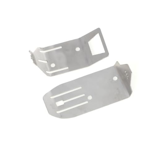 LCX Racing 1/14 RC Crawler Car Stainless Steel Chassis Guard Skid Plate Guard for Arrma 1/14 Truck Typhon Grom ARA2106, Upgrades Parts Accessories - Image 4
