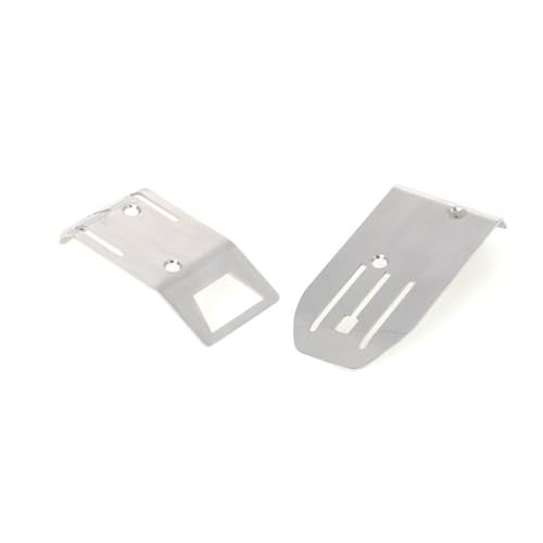LCX Racing 1/14 RC Crawler Car Stainless Steel Chassis Guard Skid Plate Guard for Arrma 1/14 Truck Typhon Grom ARA2106, Upgrades Parts Accessories - Image 3