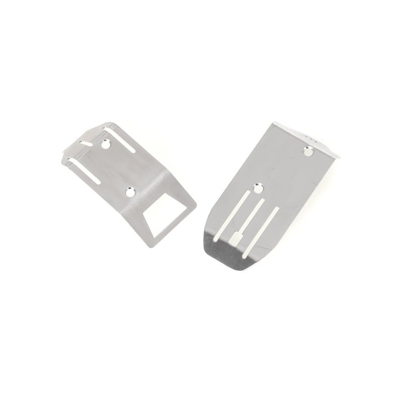 LCX Racing 1/14 RC Crawler Car Stainless Steel Chassis Guard Skid Plate Guard for Arrma 1/14 Truck Typhon Grom ARA2106, Upgrades Parts Accessories - Image 5