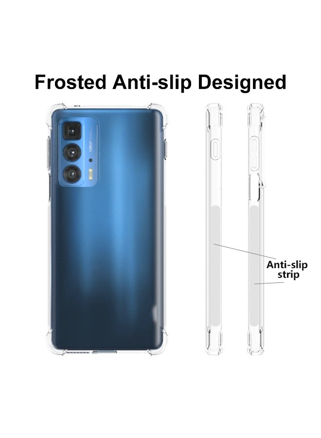 ENKAY Case For Motorola Edge 20 Pro Transparent TPU Shockproof Case - Image 2