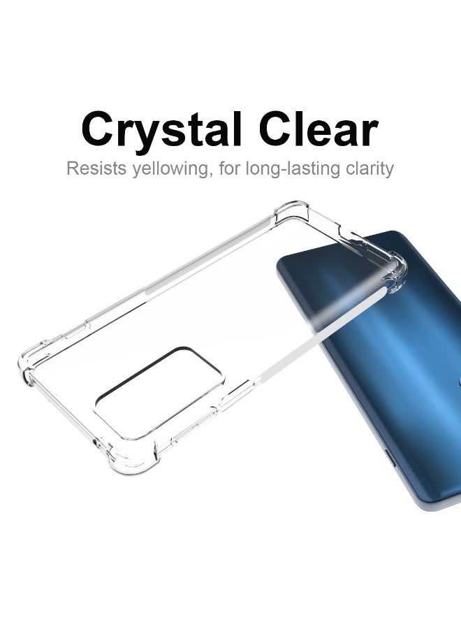 ENKAY Case For Motorola Edge 20 Pro Transparent TPU Shockproof Case - Image 5