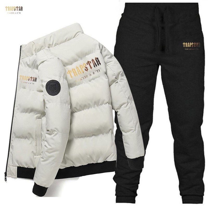 New Stand-Up Collar Cotton-Padded Jacket For Men In Winter, Thickeneded, Fashionable, Comfortable And Warm Cotton-Padded Jacket, Trendy Brand Short Korean Style Men'S Cotton-Padded Jacket - Image 3