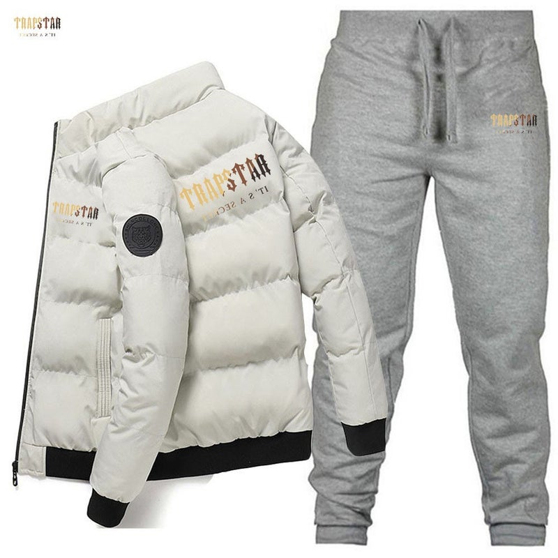 New Stand-Up Collar Cotton-Padded Jacket For Men In Winter, Thickeneded, Fashionable, Comfortable And Warm Cotton-Padded Jacket, Trendy Brand Short Korean Style Men'S Cotton-Padded Jacket - Image 5