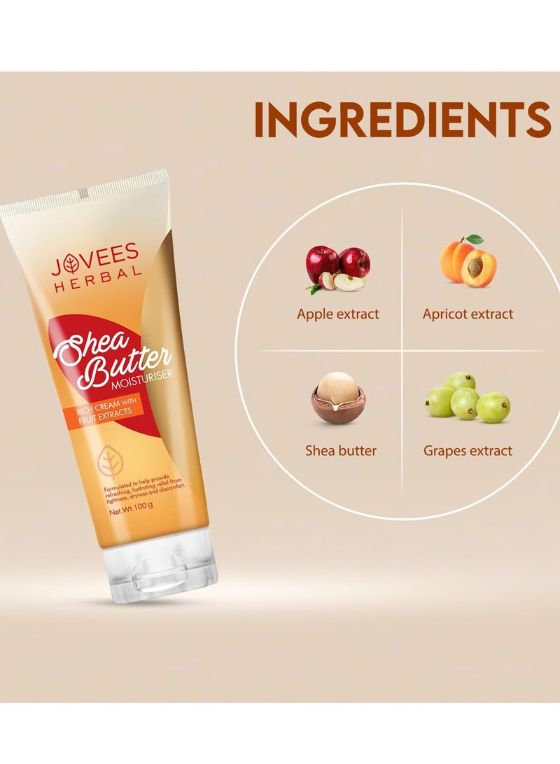 Jovees Herbal Shea Butter Moisturiser 100g - Image 3