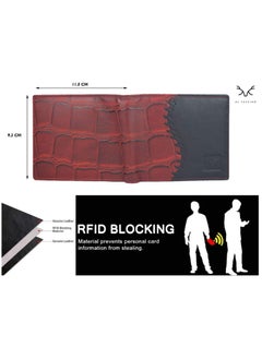 AL FASCINO Stylish RFID Protected Genuine Leather Wallet for Men  - Image 5