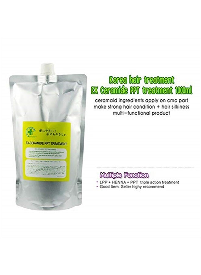 Ex Ceramide Korea Hair Treatment PPT Treatment 1000ml - Image 3