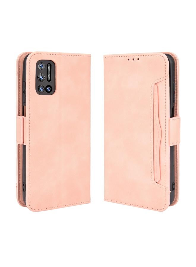 S-TOP Case For Doogee N40 Pro Skin Feel Calf Pattern Horizontal Flip Leather Case with Holder & Card Slots & Photo Frame - Image 2