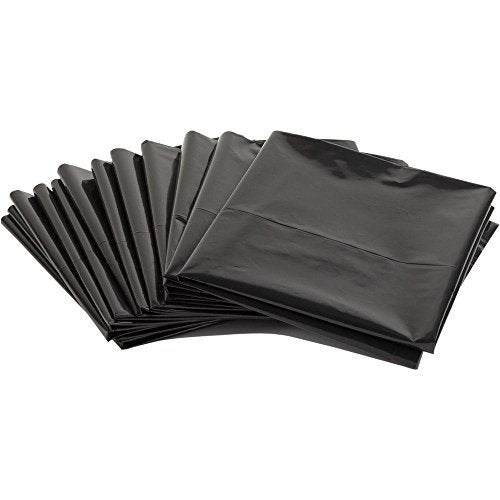 Clean India - Premium Medium Plastic Garbage Bags 19X21 Inches | Black Recyclable | Disposable Kitchen Garbage Trash Waste Dustbin Bags, 90 Piece - Image 3