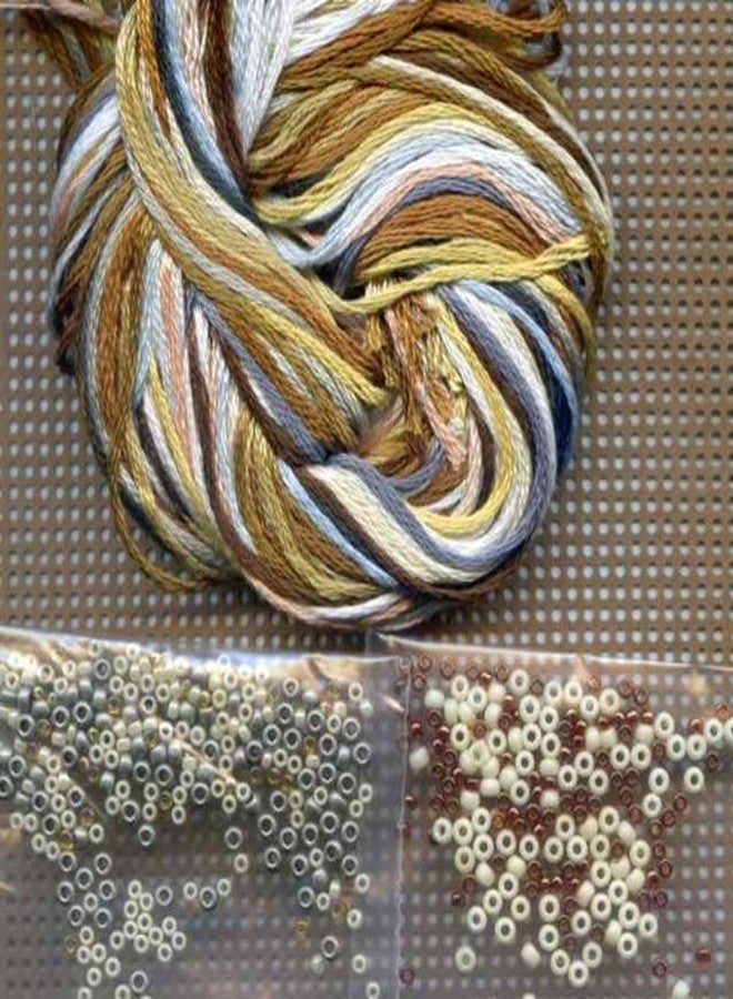Mill Hill Baby Jesus Beaded Counted Cross Stitch Ornament Kit Mill Hill 2012 Nativity Trilogy MH192301 - Image 3