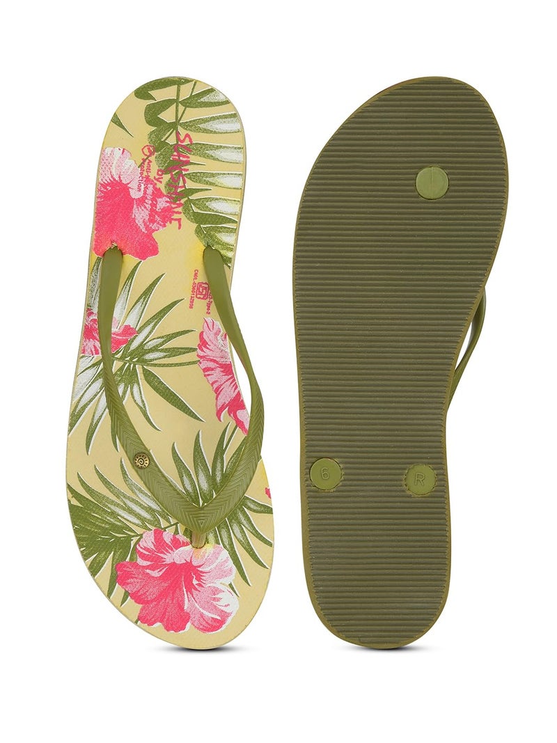 Bata Women's Slip-on Slipper - BEIGE (8 UK) (5778011) - Image 4