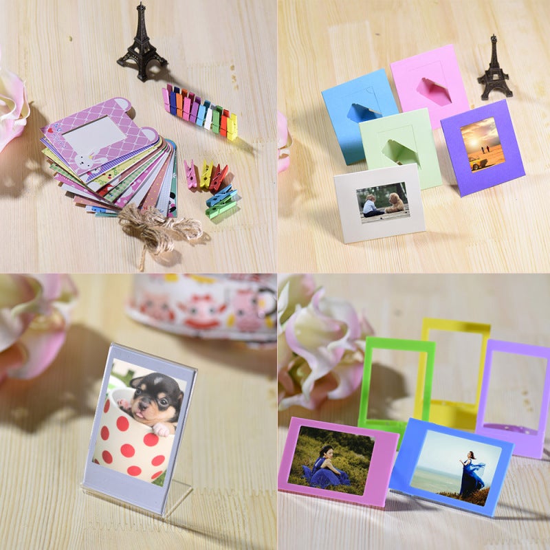 Instant Camera Accessories Kit: 14-In-1 Pink PU Camera Case, Selfie Lens, 5-Color Filters, Photo Album, Decorative Stickers - Protective & Versatile Photography Kit for Fujifilm Instax Mini 8/8+/8s/9 - Image 2