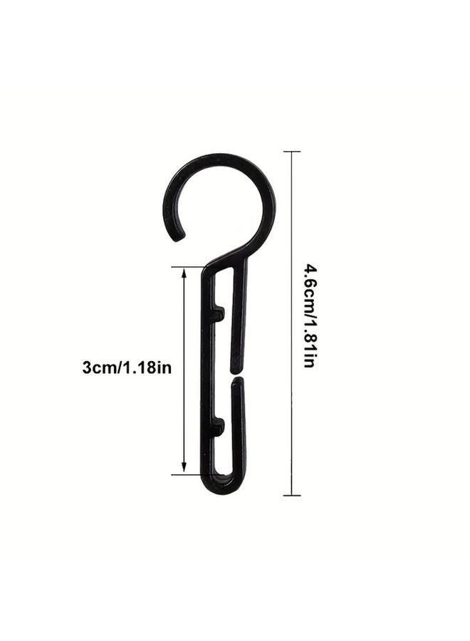 10Pcs Safety Helmet Headlamp Clips Anti Slip Plastic Hooks Durable PVC Construction - Image 3