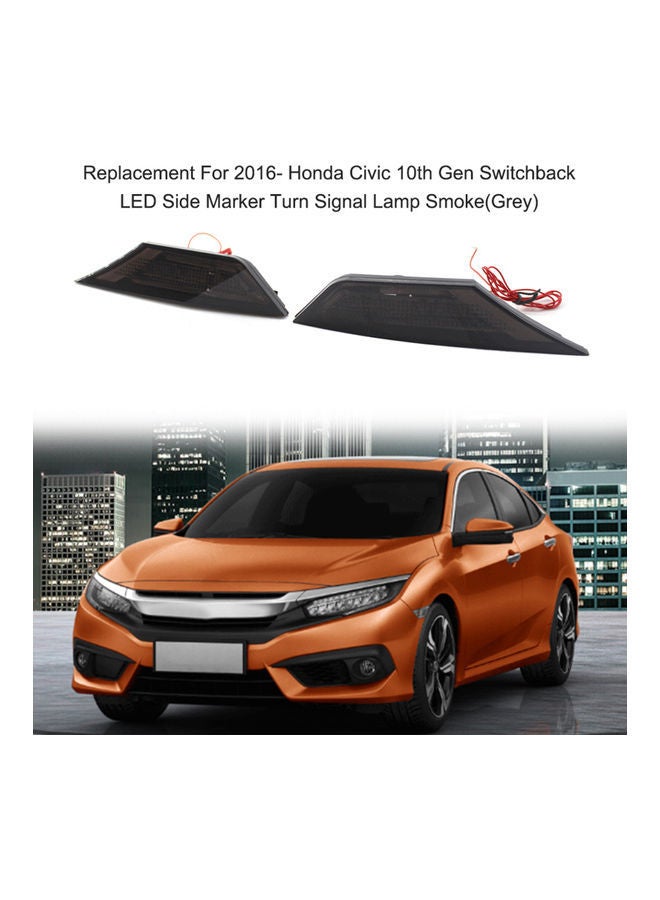 NIBEMINENT 2-Piece LED Side Marker Turn Signal Lamp  - Image 4