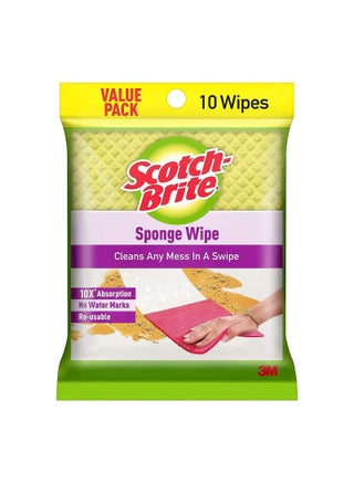 Scotch Brite Sponge Wipe reusable superior quality kitchen cleaning sponge-Trusted performance Easy to use Low maintenance multi surface safe - pzsku/Z0A14B997D6E396ED25B9Z/45/_/1694070128/91792109-5340-4216-a8c4-7b8a71f30fa1