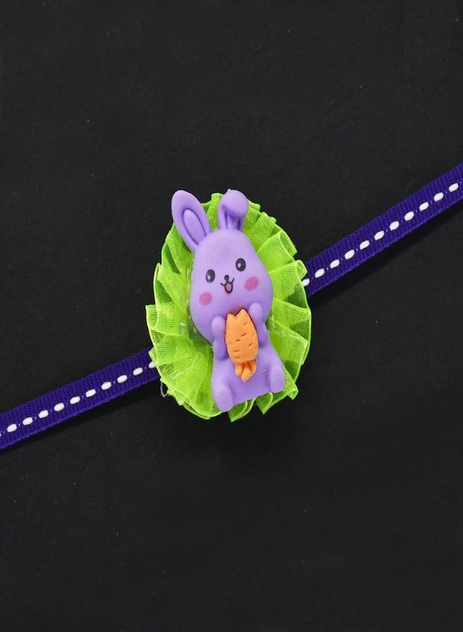 Natali Traders Rakhi for Brother Kids Pack of 4 with Gift Popet Pop Toys - 4 Cartoon Character Rakhi for Bhaiya and 4 Popet Pop KeyChain for Boys- Girls - Kids-Younger Brother - Image 5