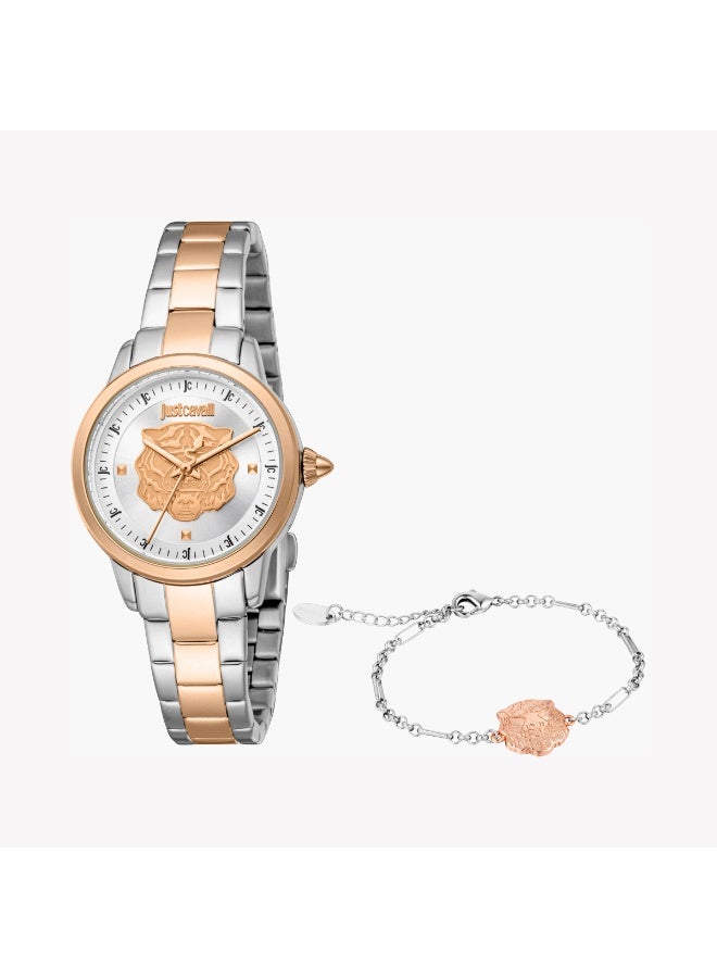 JUST CAVALLI JC1L334M0105 - ELEGANT DUAL-TONE TIMEPIECE FOR THE MODERN WOMAN - Image 3