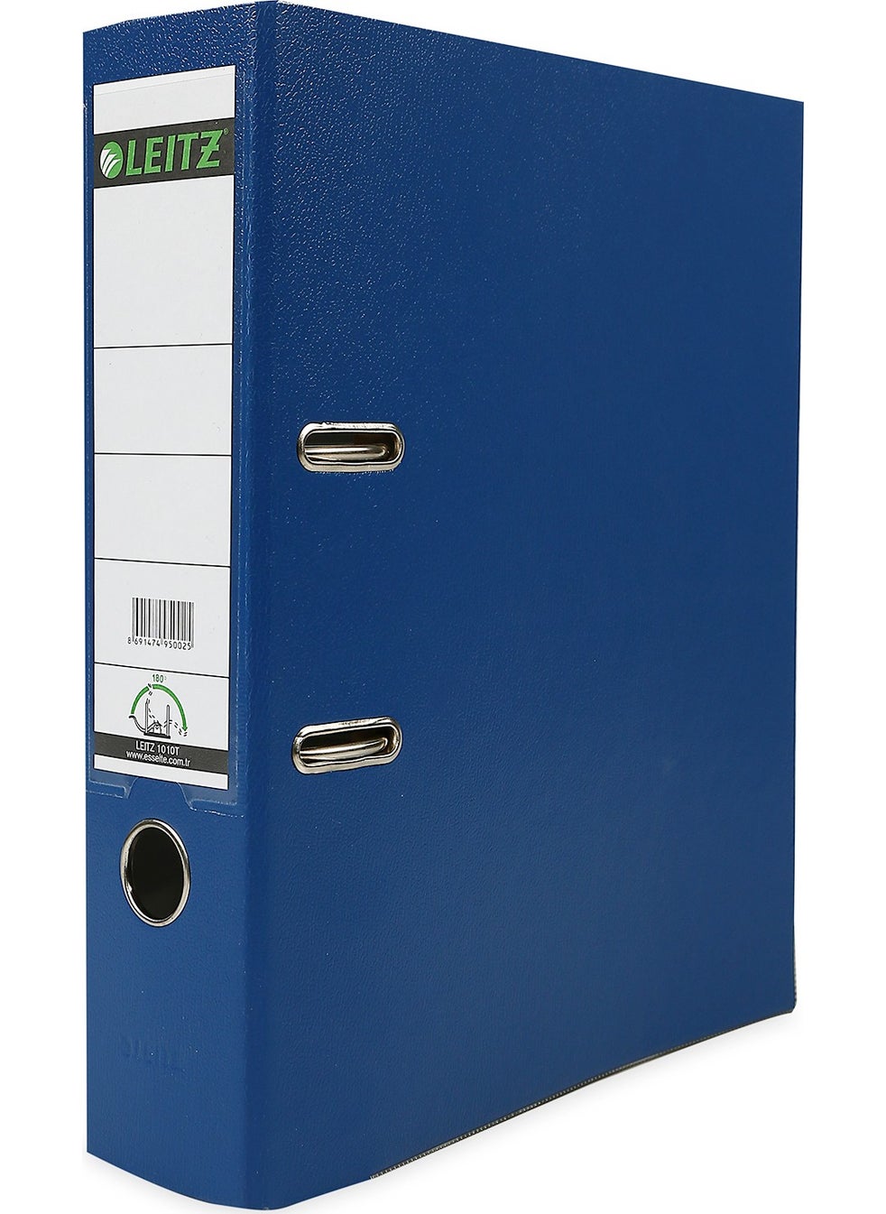 LEITZ 180'' Plastic Large Folder (1010) Color - Blue  - Image 1