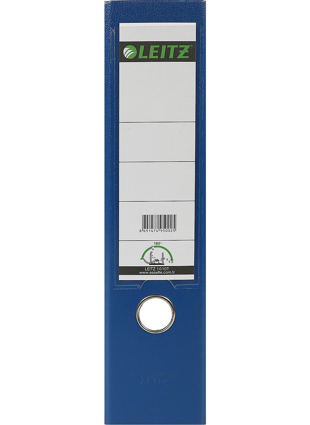 LEITZ 180'' Plastic Large Folder (1010) Color - Blue  - Image 3