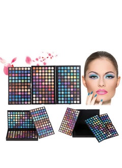 Pro 252 Colors Eyeshadow Makeup Palette Cosmetic Contouring Kit Ideal For Professional And Daily Use