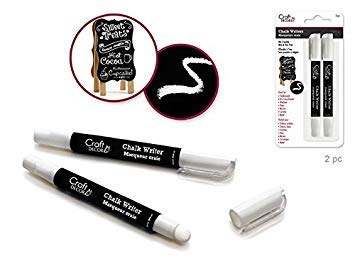 Chalk Decor Craft Decor Chalk Writer Bundles Pen for Writing Glass WindowsMirror Windshield bluegreenorangeyellowpinkredgoldsilver2white - Image 3