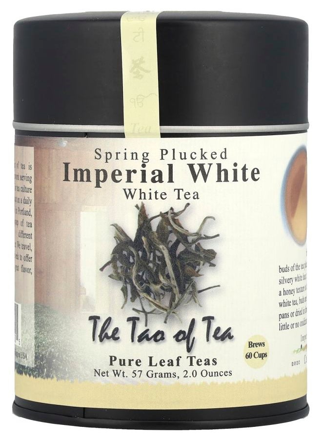The Tao of Tea - White Tea Spring Plucked Imperial White 2 oz (57 grams) - Image 1