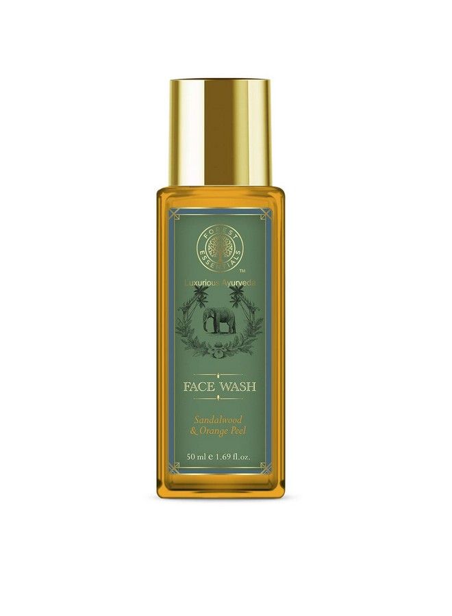 Forest Essentials مجموعة فورست إيسينشالز للرجال - مجموعة مصغرة | 3 مستلزمات تجميل مصغرة | غسول وجه 50 مل، بعد الحلاقة 50 مل، مرطب وجه 50 مل | صندوق هدايا - Image 2