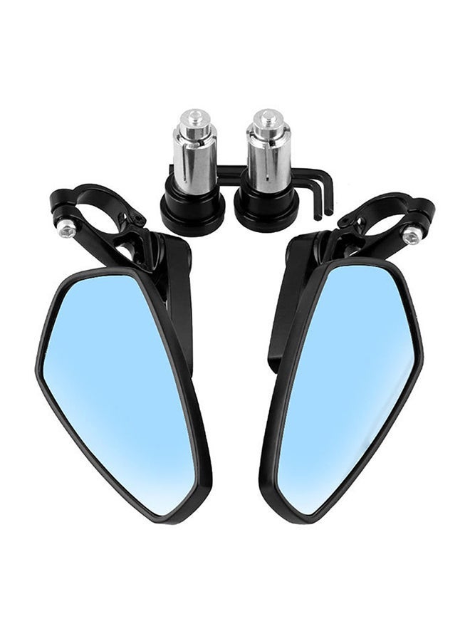 MUNTAQI Motorcycle Bar End Rear View Mirror - Image 1