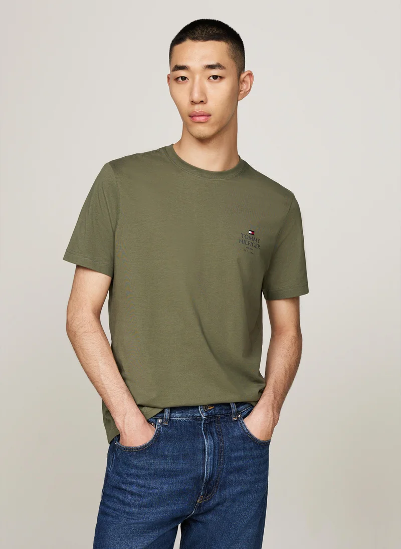 TOMMY HILFIGER Logo Crew Neck T-Shirt