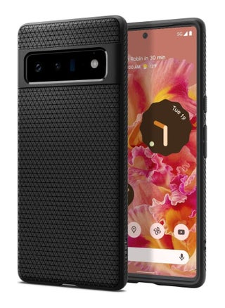 Spigen Liquid Air Armor Case Designed for Google Pixel 6 Pro (2021) - Matte Black - pzsku/Z0A158DBA19D689167AC3Z/45/_/1711282416/a3029231-92f1-482b-b32c-b2a3c624dbff